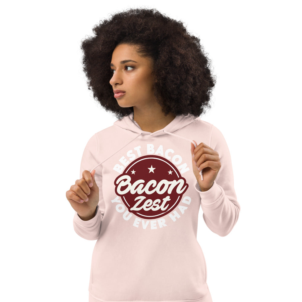 Women's eco fitted hoodie