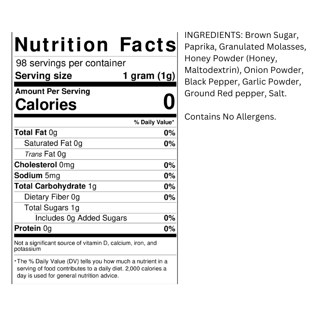 Sweet Barbecue Seasoning