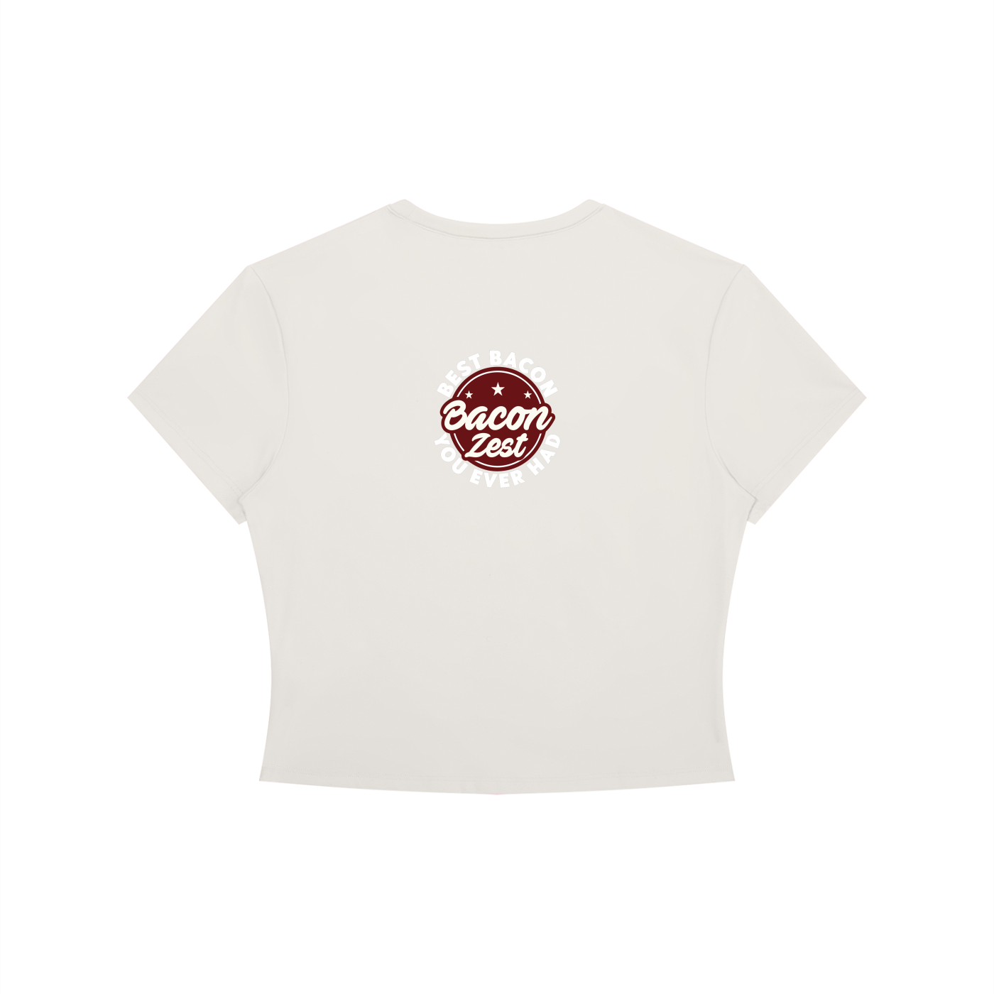 Women's Crewneck Crop T-Shirt
