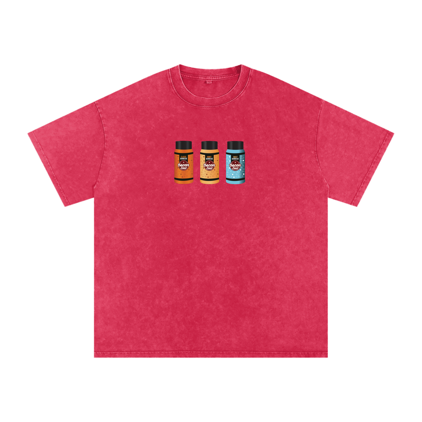 Bacon Zest Bottles Oversized Tee