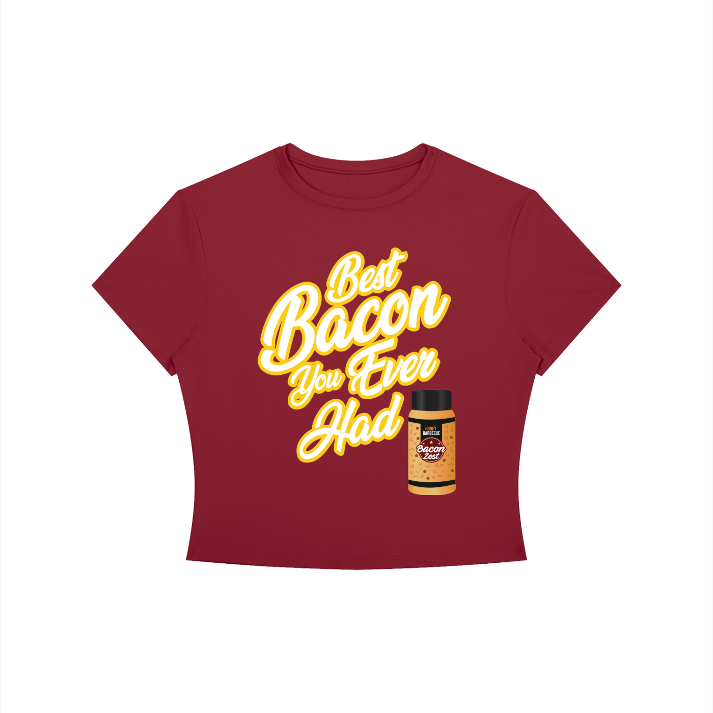 Women's Crewneck Crop T-Shirt
