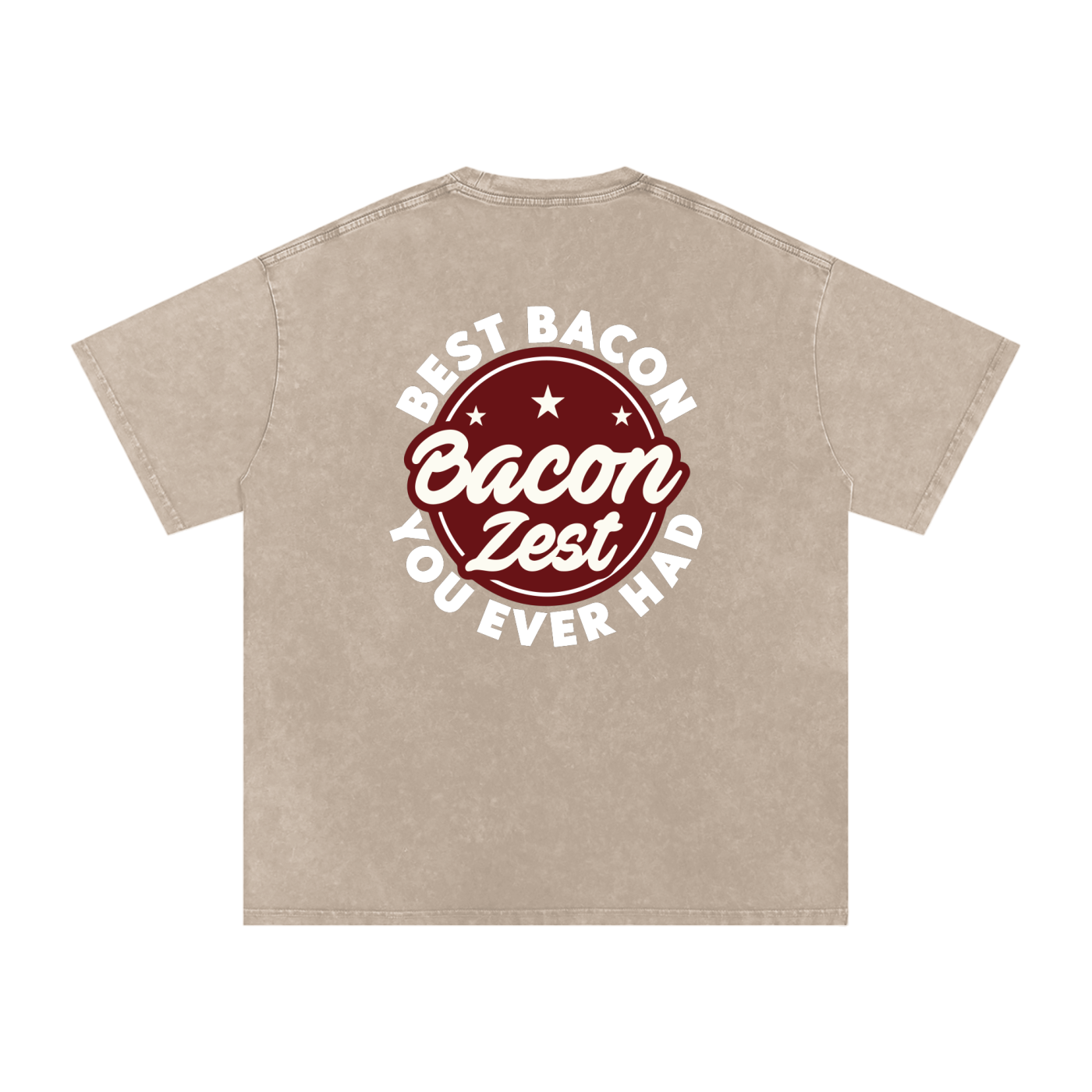 Bacon Zest Bottles Oversized Tee