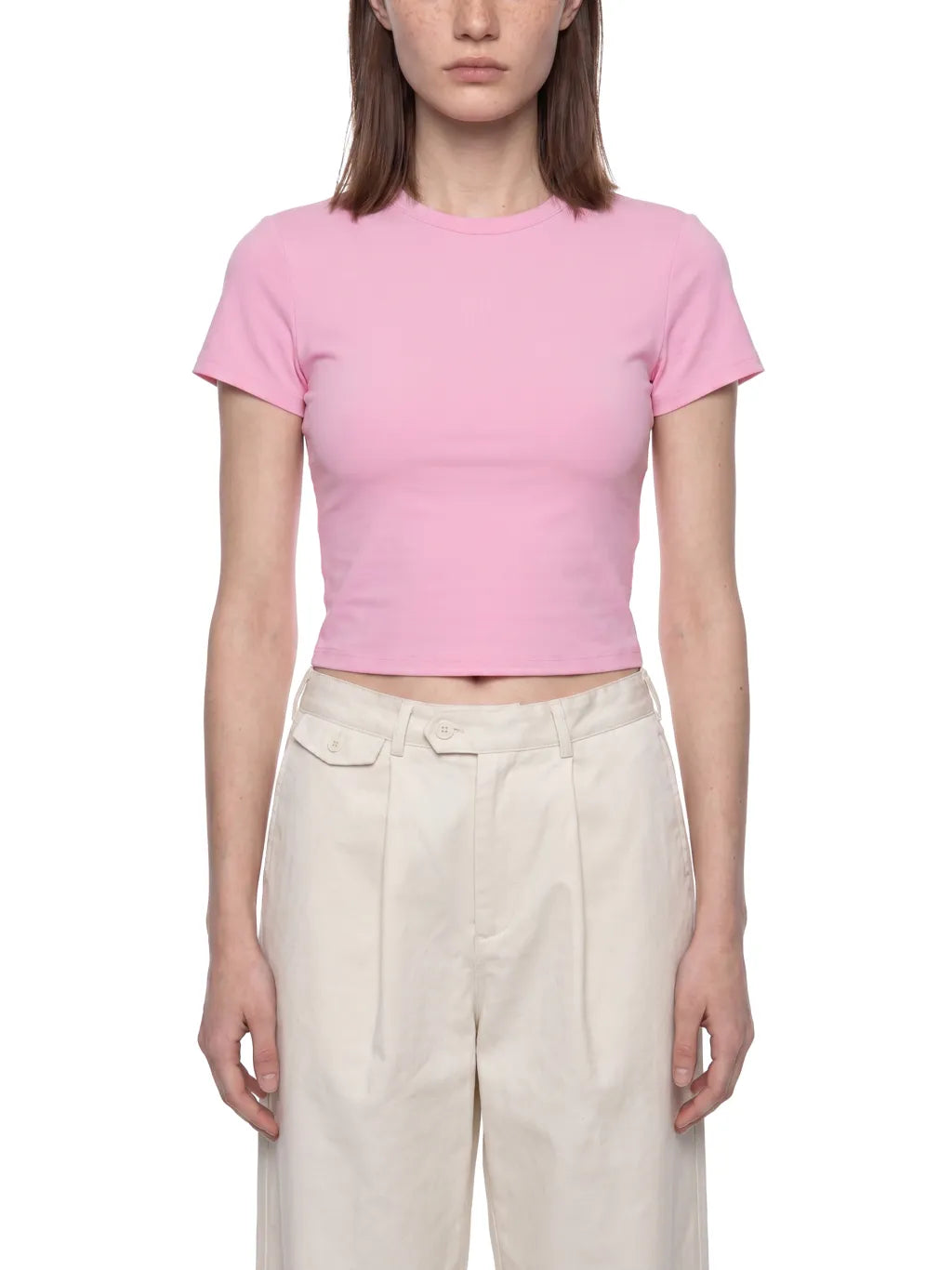 Women's Crewneck Crop T-Shirt