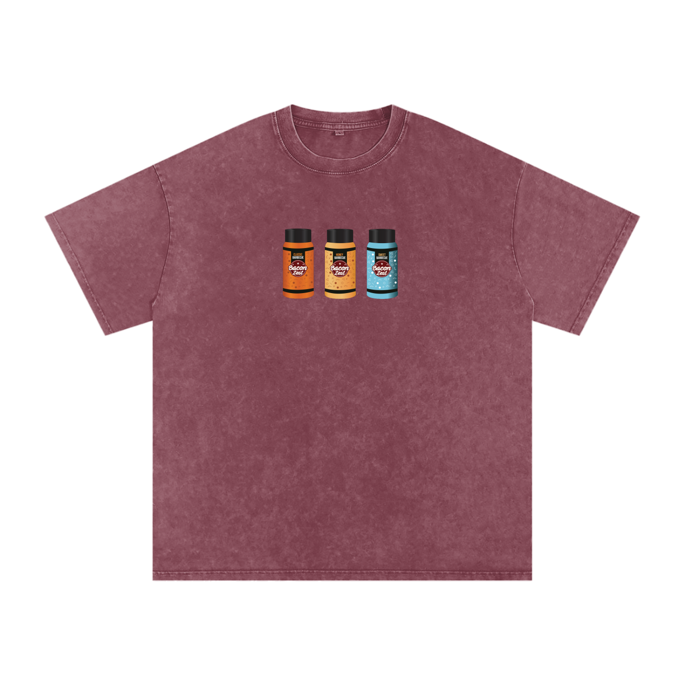 Bacon Zest Bottles Oversized Tee