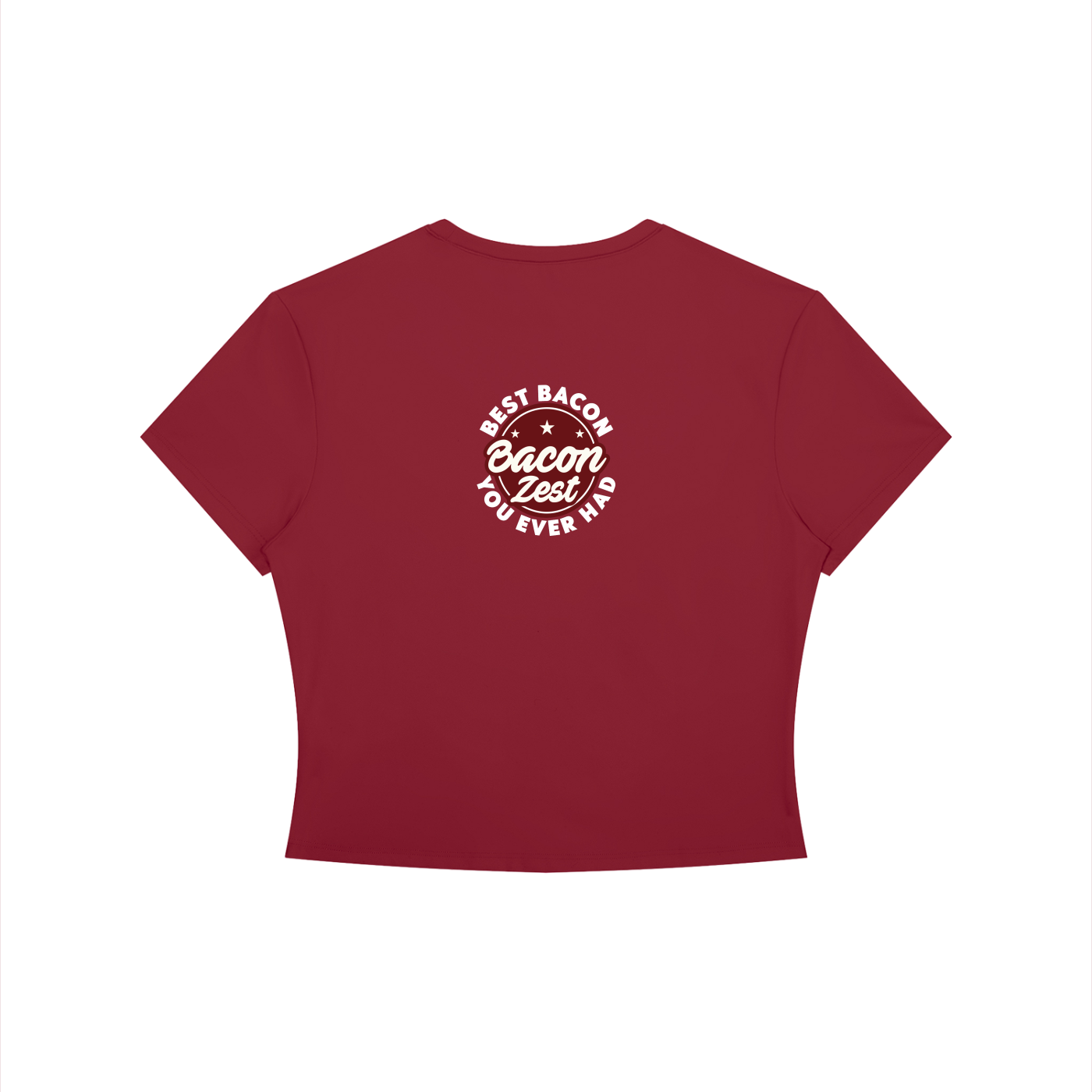 Women's Crewneck Crop T-Shirt