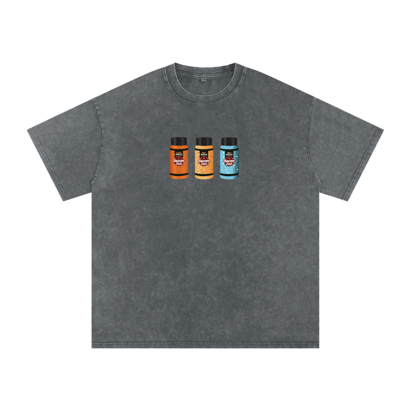 Bacon Zest Bottles Oversized Tee