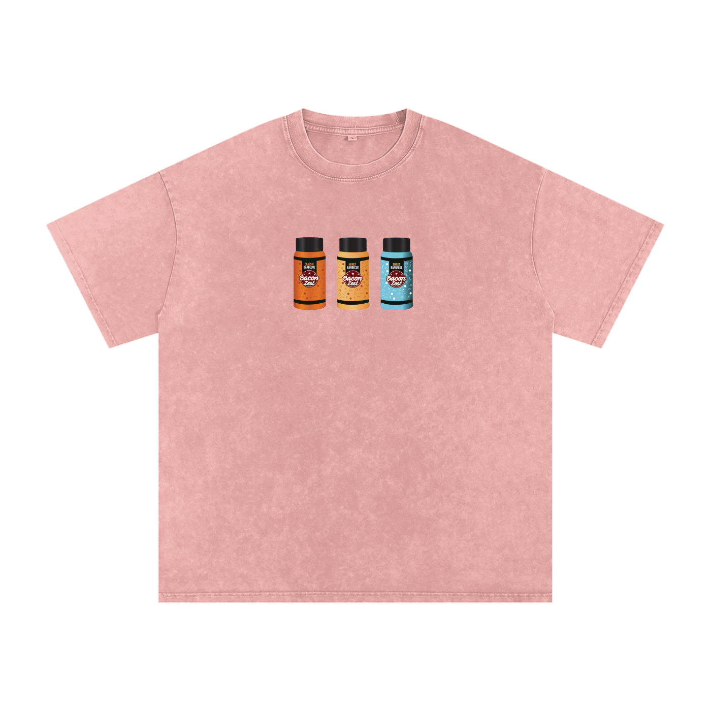 Bacon Zest Bottles Oversized Tee