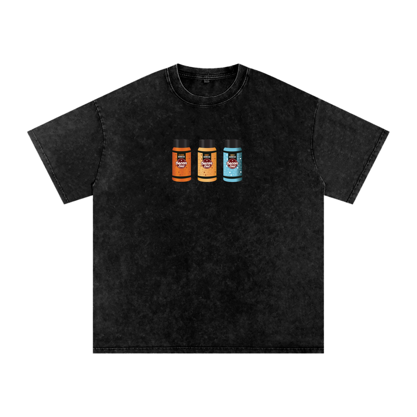 Bacon Zest Bottles Oversized Tee