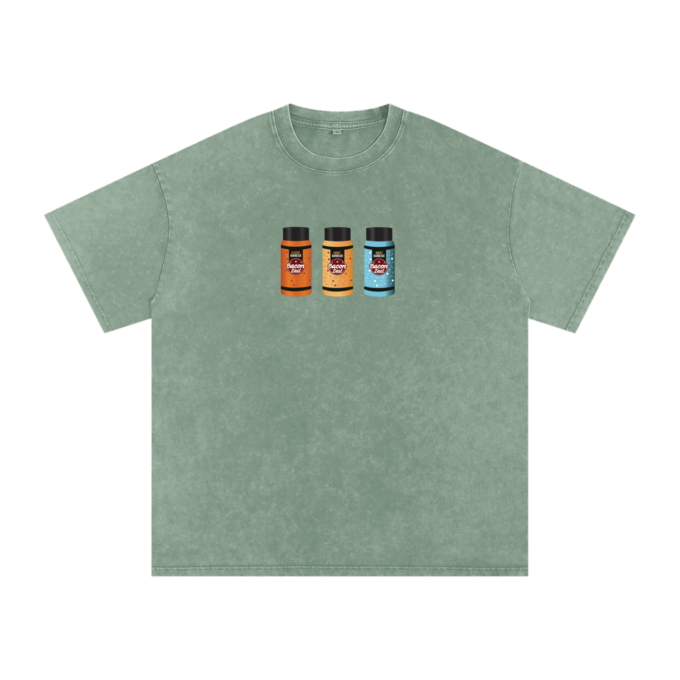 Bacon Zest Bottles Oversized Tee