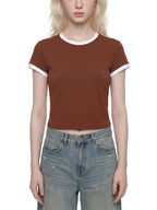 Women's Slim Color Block T-Shirt