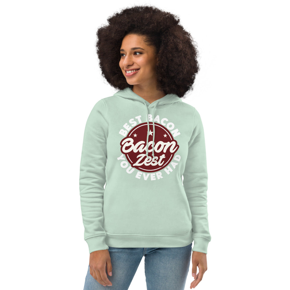 Women's eco fitted hoodie