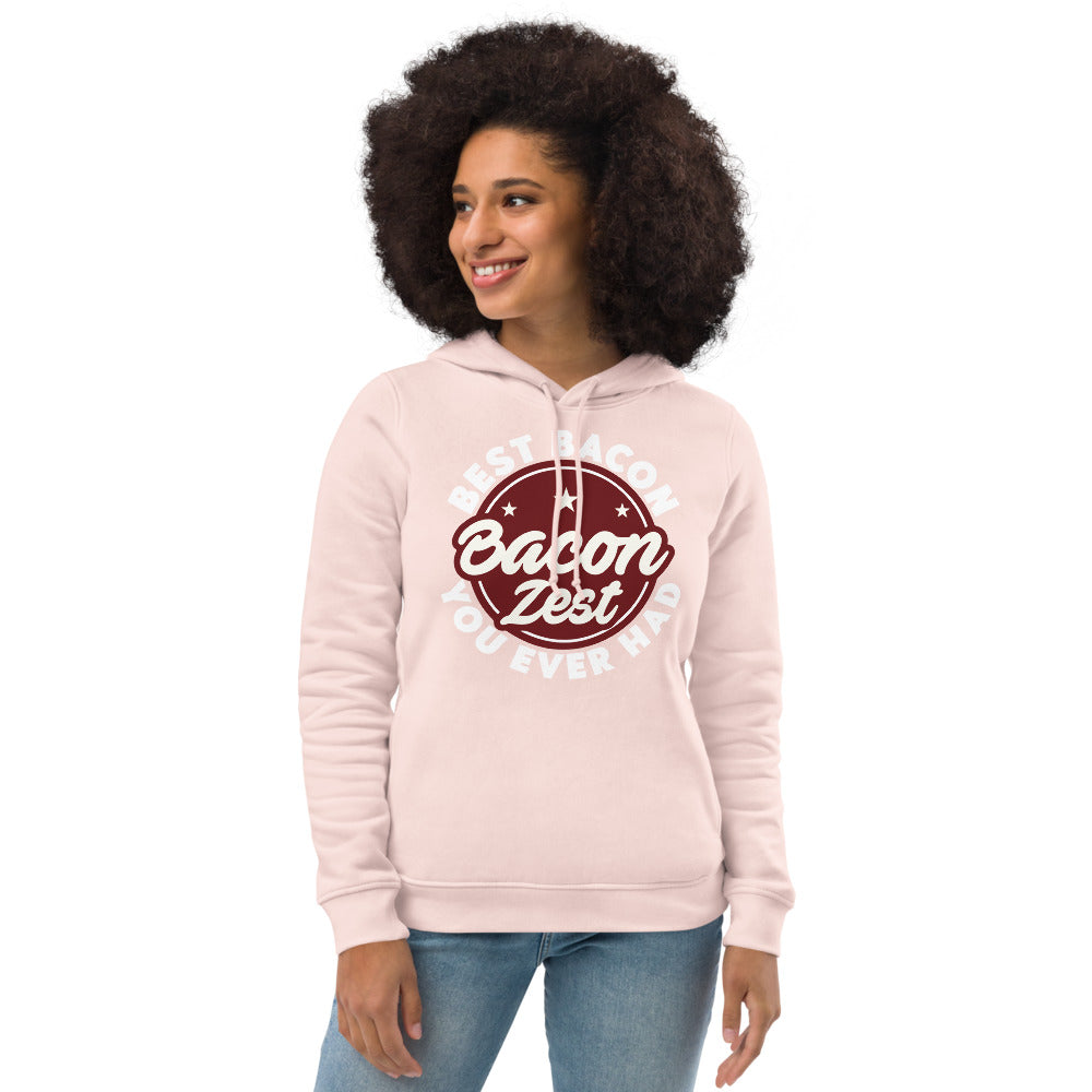 Women's eco fitted hoodie